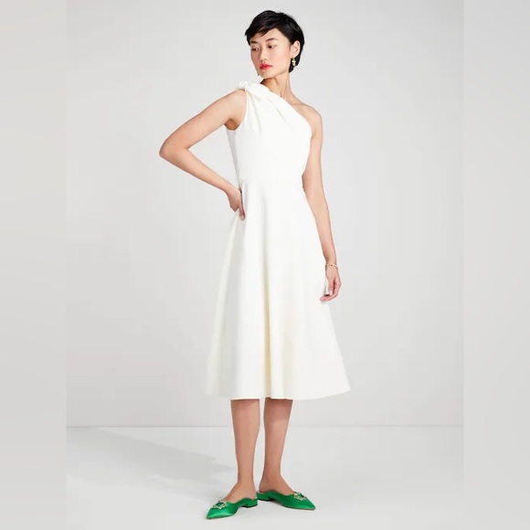 kate spade Dresses Kate Spade Twill Sabrina Dress In French Cream